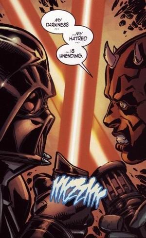 Vader vs Maul Vader vs Maul